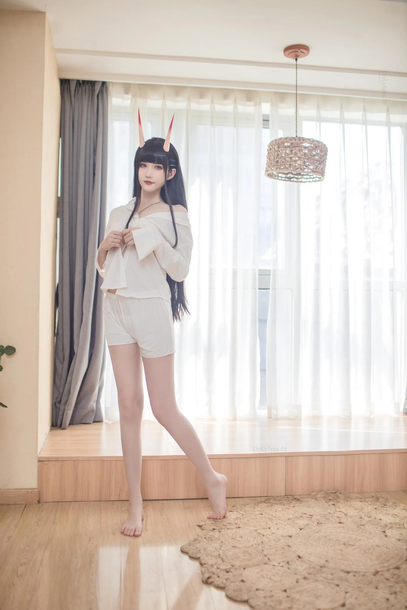 花兮_honoka – NO.03 能代 宁静的六叠间 [18P]插图1